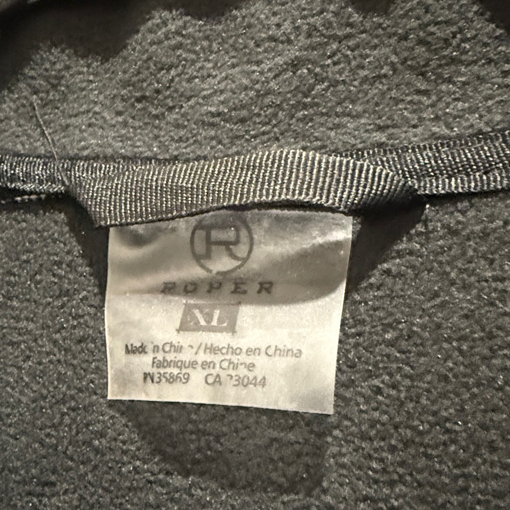 Roper Men's Black and Gray Jacket - Picture 2 of 5